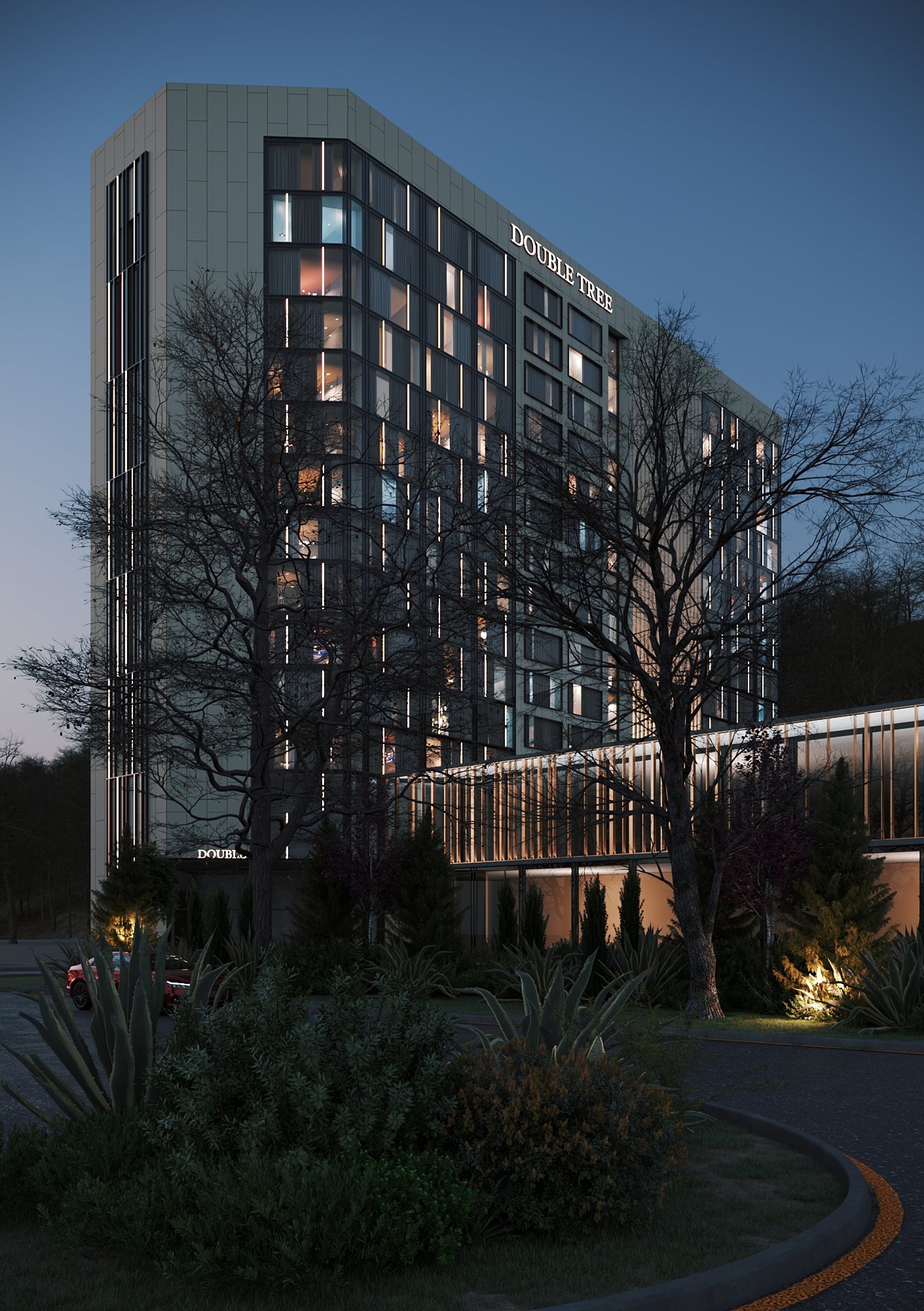 Arkiteam ABD Otel & Resort - Dış Mekân Görselleştirme